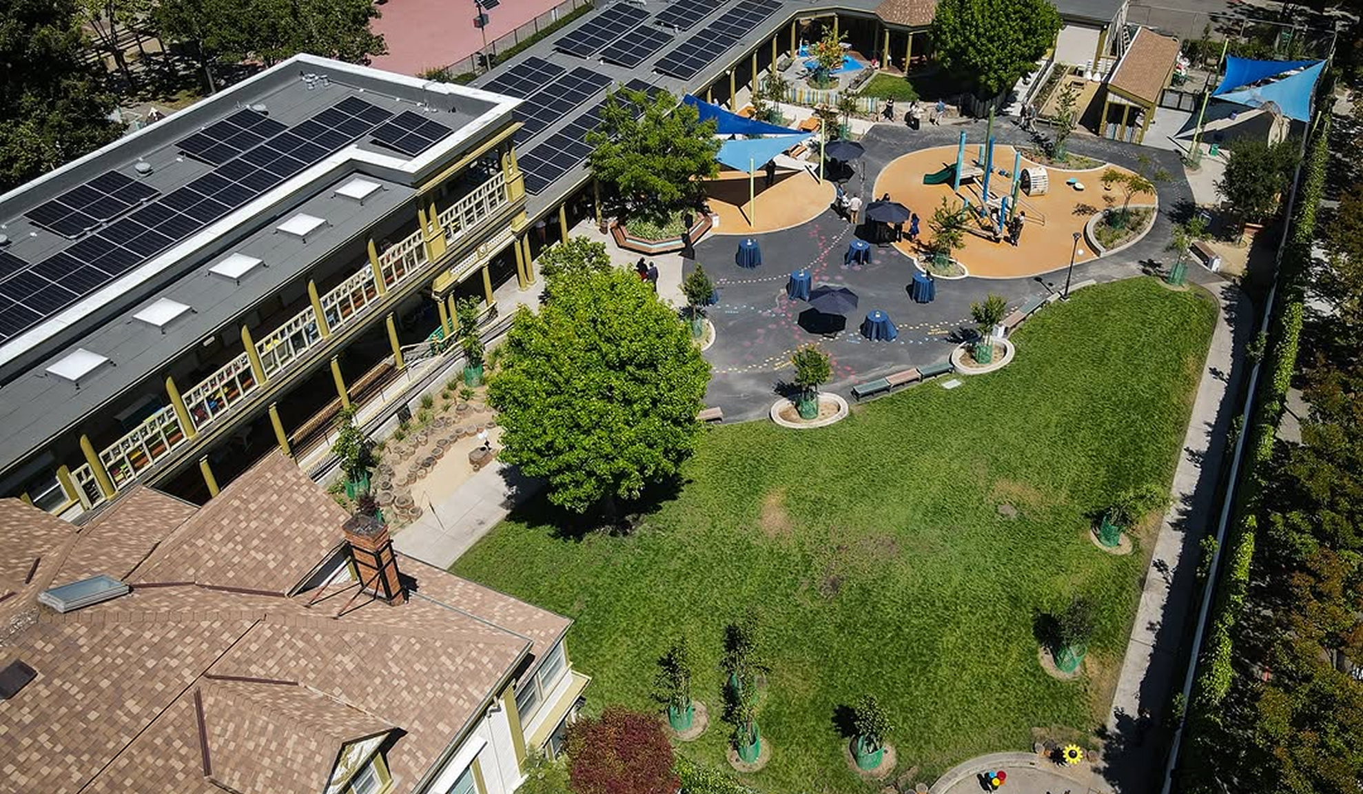 Playground Renovation in Oakland — Saint Vincent’s Day Home “Green Oasis”